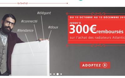 Promotion sur les radiateurs Atlantic